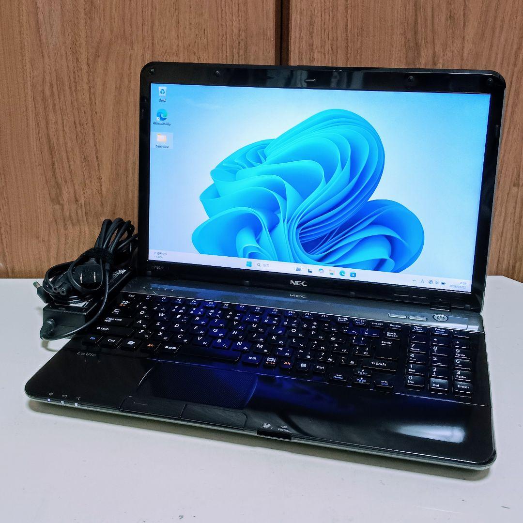 NEC LaVie Corei7 メモリ16GB SSD512GB ブルーレイ