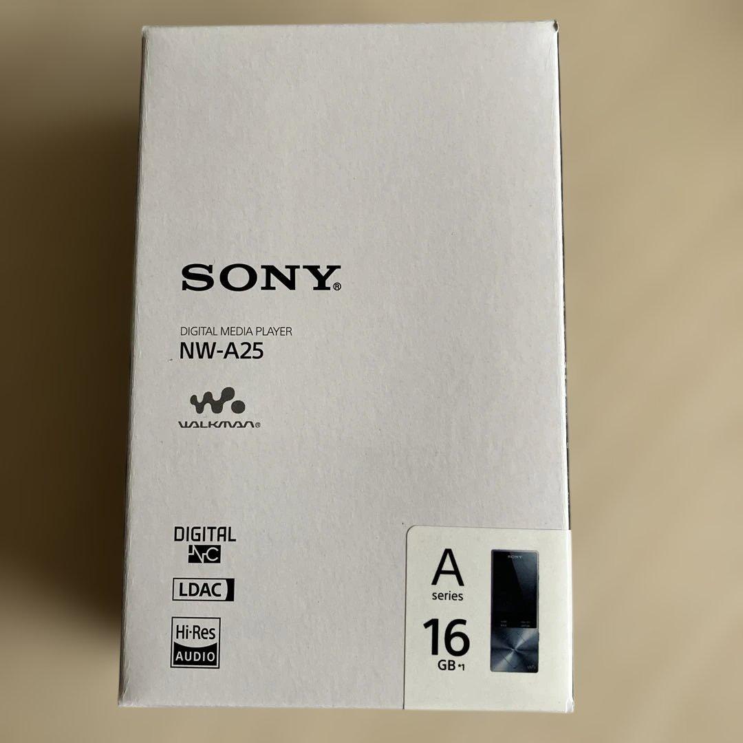 SONY NW-A25 デジタルオーディオプレーヤー 16GBチャコールブラック