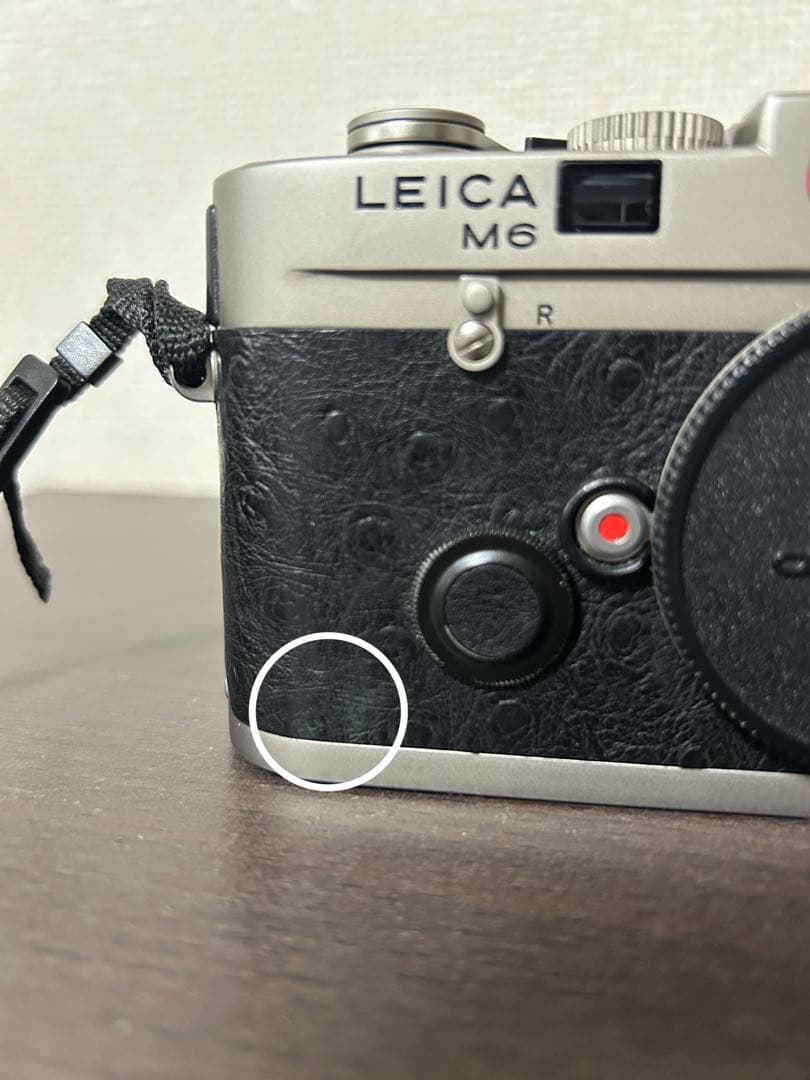 【美品中古】LEICA M6 チタン(ライカ本体のみ)