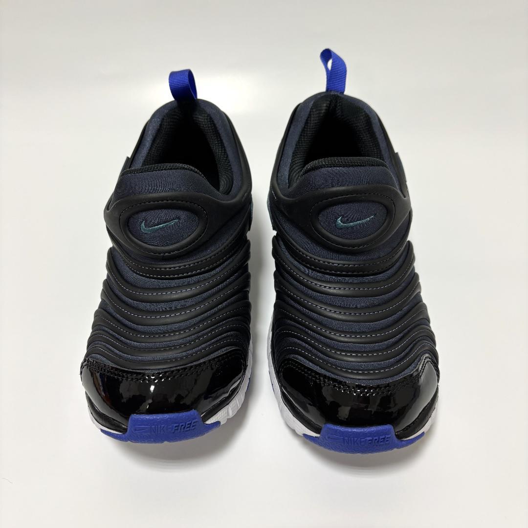 21cm 紺 青 ナイキ ダイナモ フリー PS キッズ スリッポン