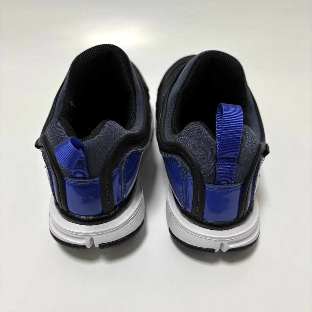 21cm 紺 青 ナイキ ダイナモ フリー PS キッズ スリッポン