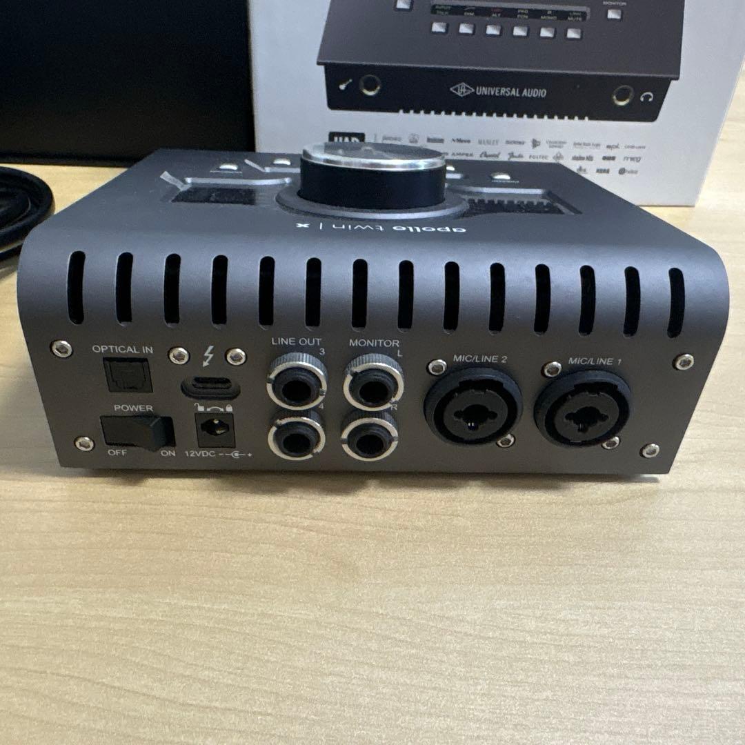 オ*ジ様 Apollo Twin X Thunderbolt インターフェイス