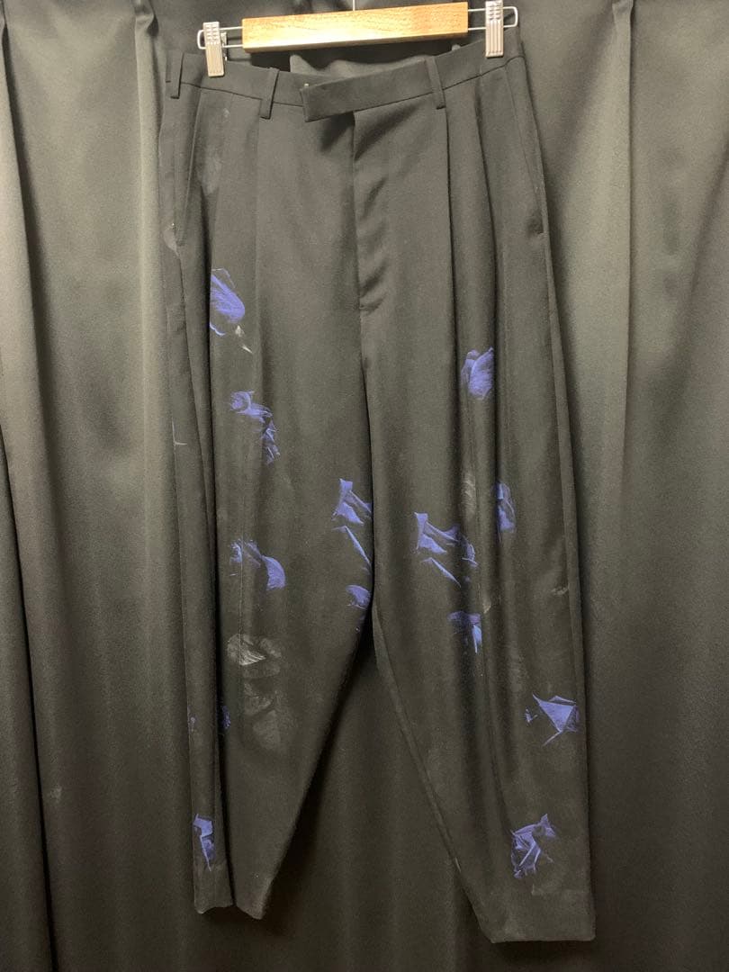 LAD MUSICIAN 18AW スラックス　黒青