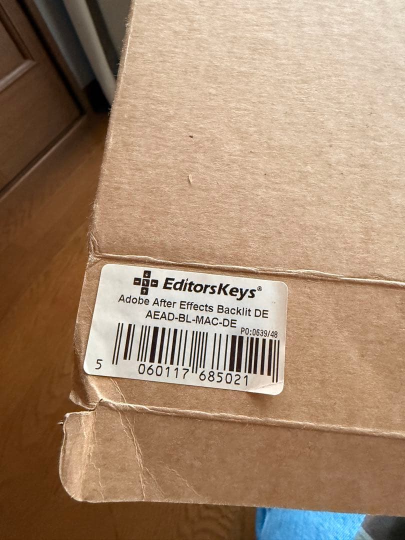 新品EditorsKeys Adobe After Effectsキーボード