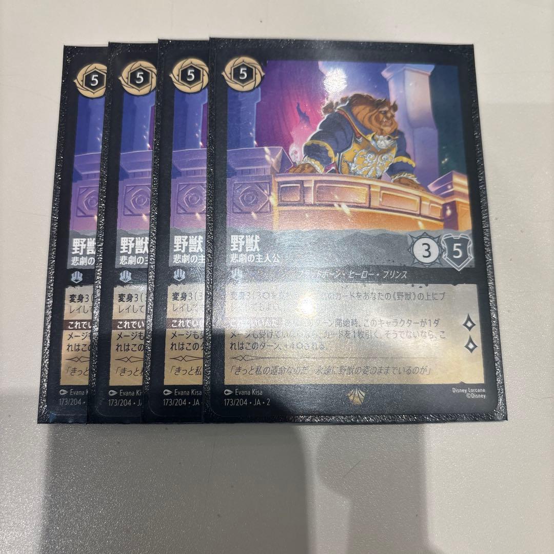 ロルカナ 野獣 4枚