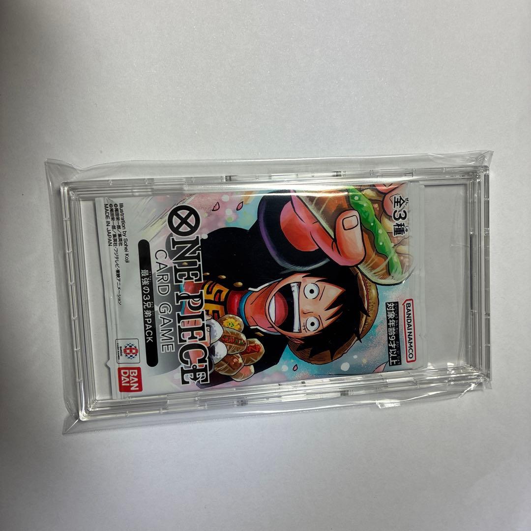 ワンピース カード　最強の３兄弟　２パック 未開封