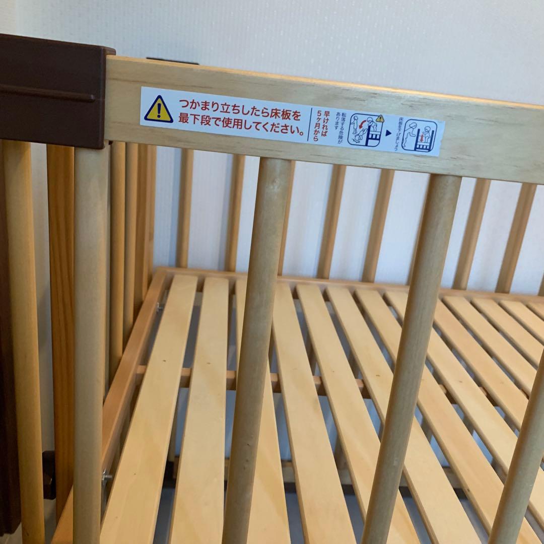 【♡送料込♡】ファルスカ　ベビーベッド　ベッドサイドベッド03⭐︎ うみ