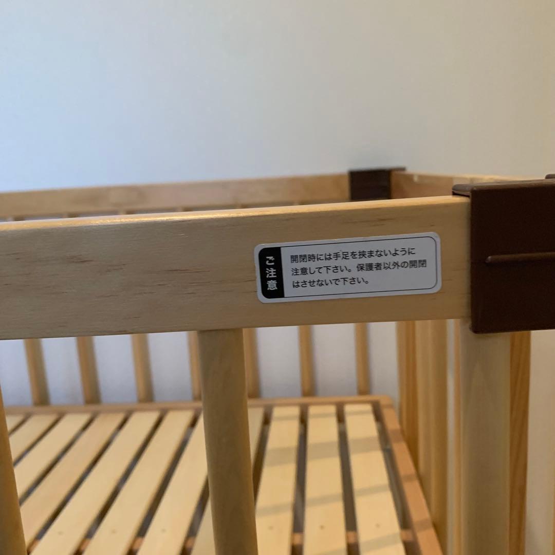 【♡送料込♡】ファルスカ　ベビーベッド　ベッドサイドベッド03⭐︎ うみ