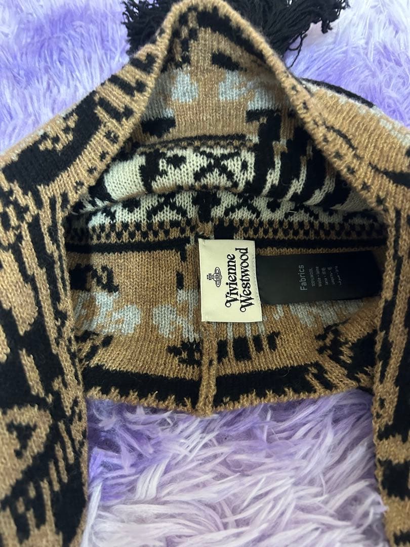 Vivienne Westwood ニット帽 ポンポン付き