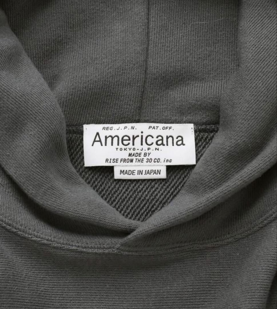 AMERICANA AMEYemblem HOODIE PULLOVERブラック