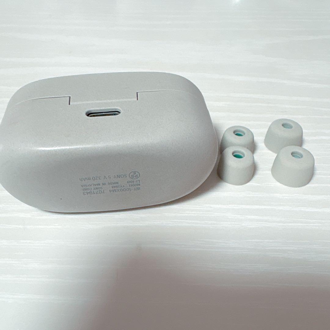 【新品未使用】 SONY WF-1000XM4 ワイヤレスイヤホン プラチナ