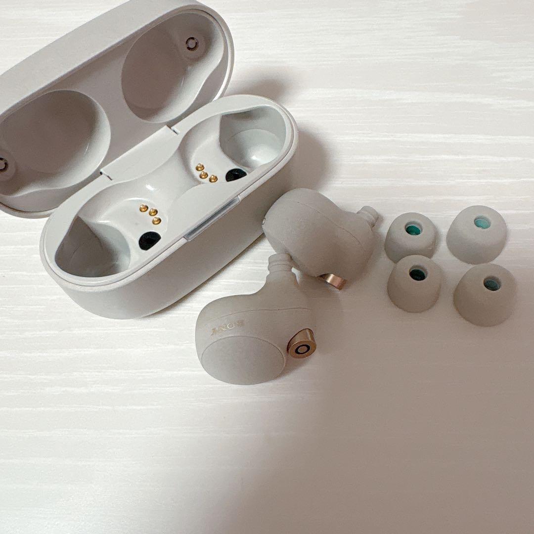 【新品未使用】 SONY WF-1000XM4 ワイヤレスイヤホン プラチナ