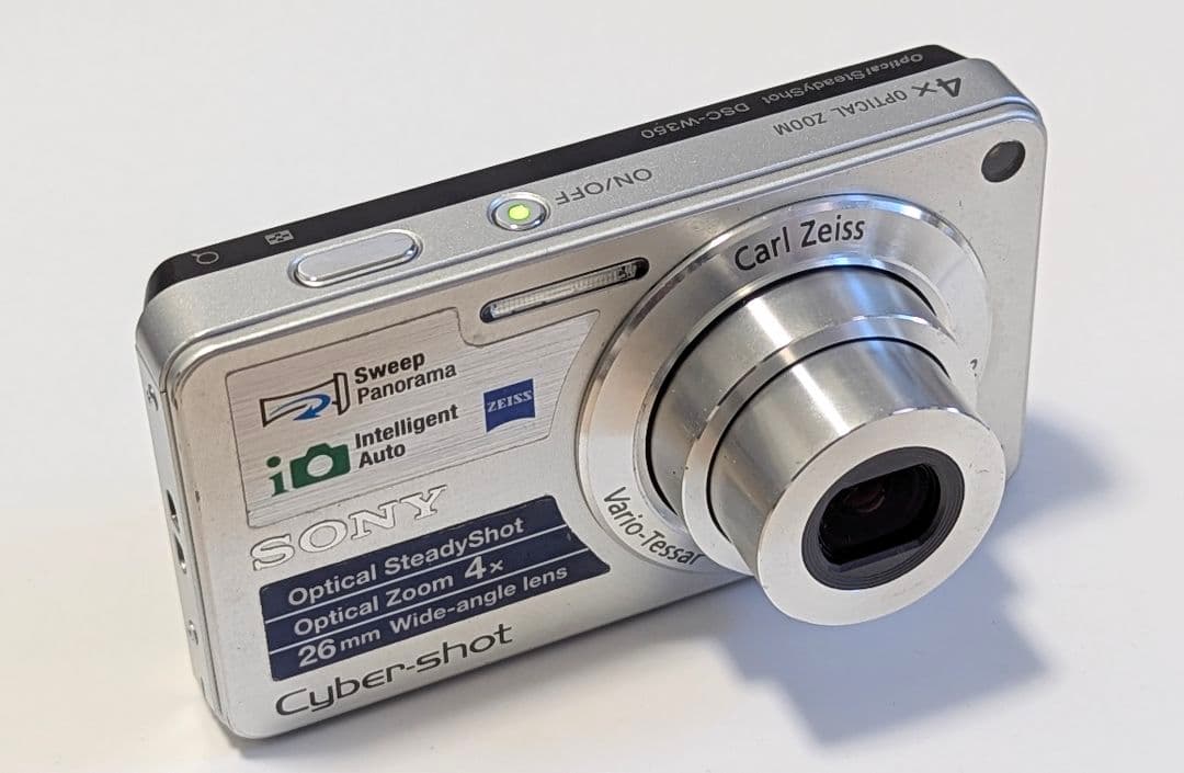 SONY Cyber-shot DSC-W350 デジタルカメラ 動作品 ソニー