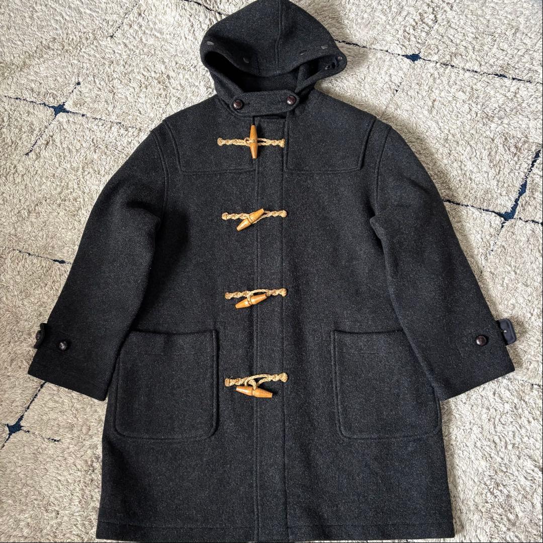 【美品✨】ポロラルフローレン　ダッフルコート　フード　くるみボタン　三角タグ　M