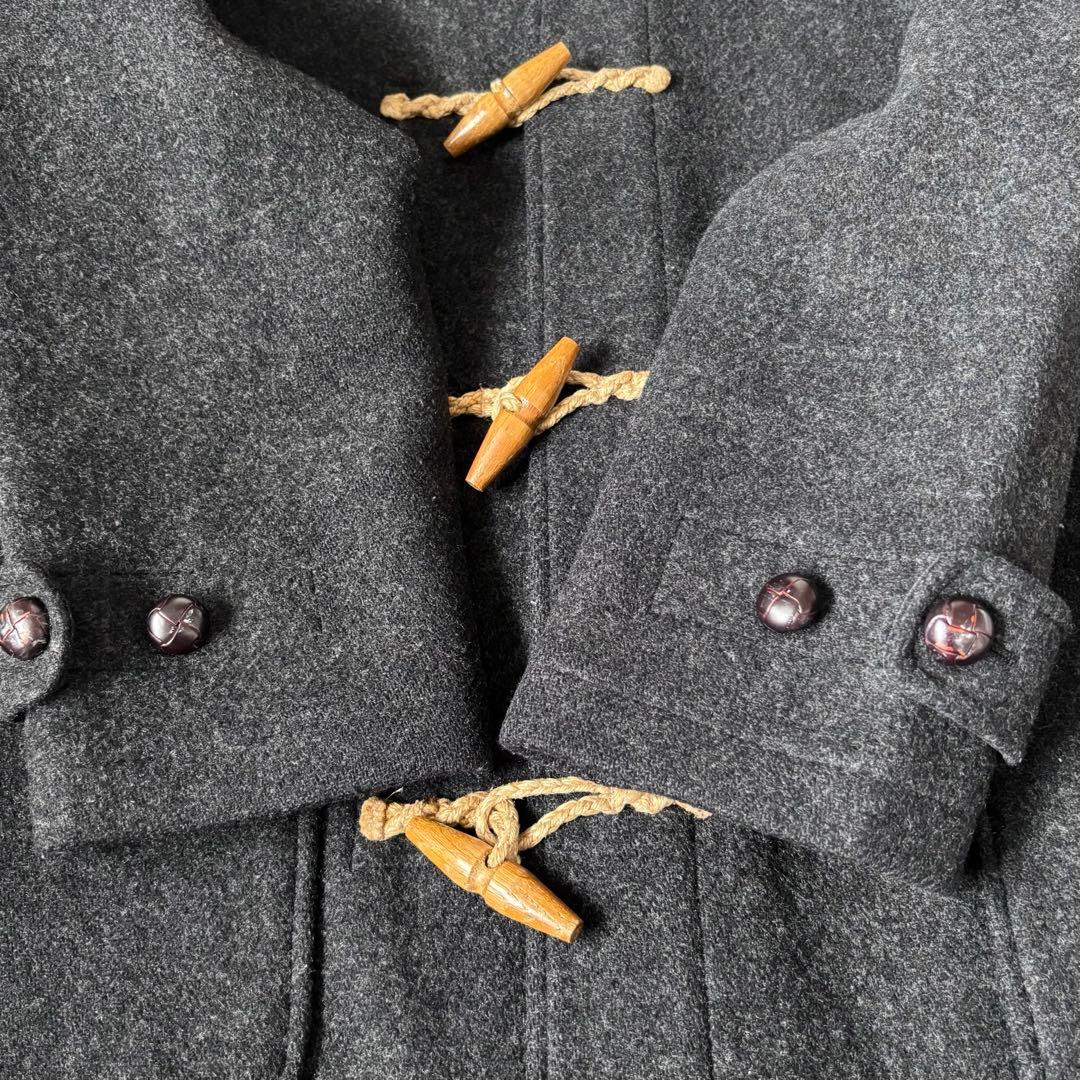 【美品✨】ポロラルフローレン　ダッフルコート　フード　くるみボタン　三角タグ　M