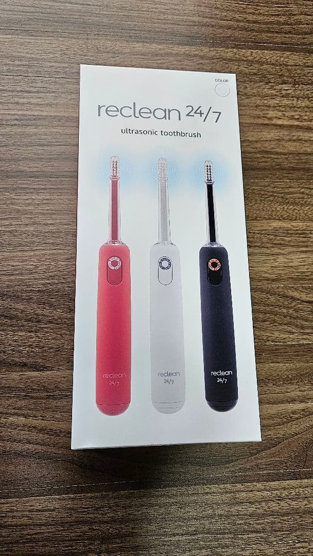 reclean24/7 超音波歯ブラシ ホワイト 新品　未開封品