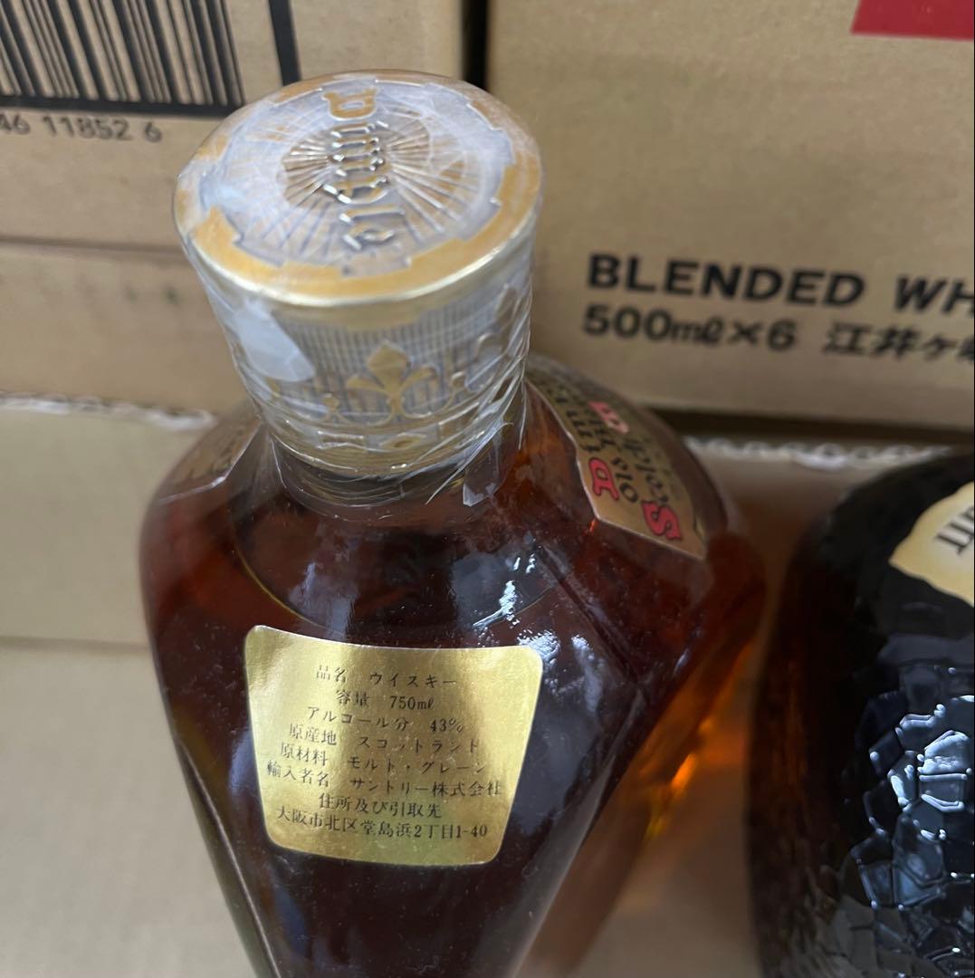 サントリーDimple12年とGrand Old Parr 12年750ml