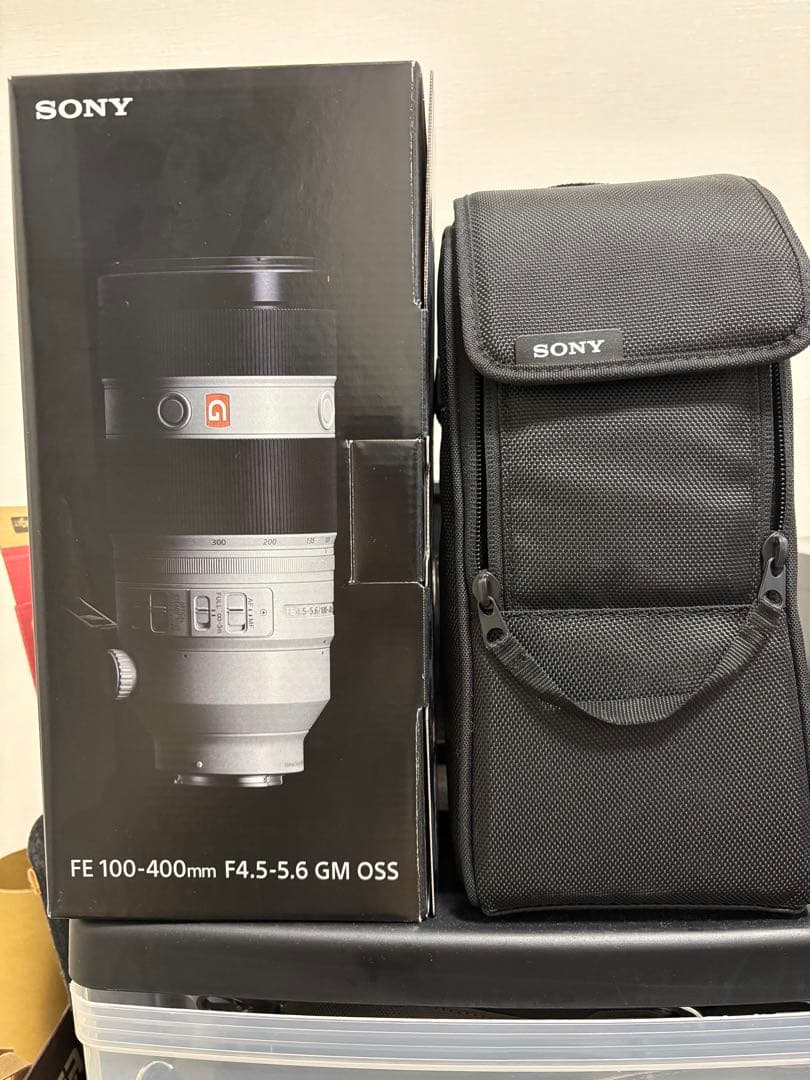 未使用級　SONY Gマスターレンズ　ＦＥ　ＳＥＬ100400GM フィルター付
