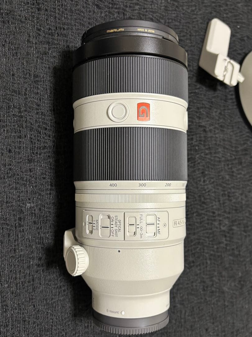 未使用級　SONY Gマスターレンズ　ＦＥ　ＳＥＬ100400GM フィルター付