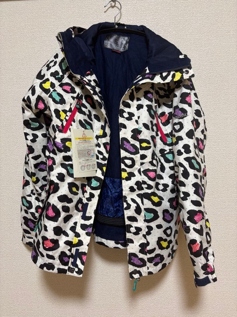 ICEPARDAL レオパード柄 スノーボードウェア 7号