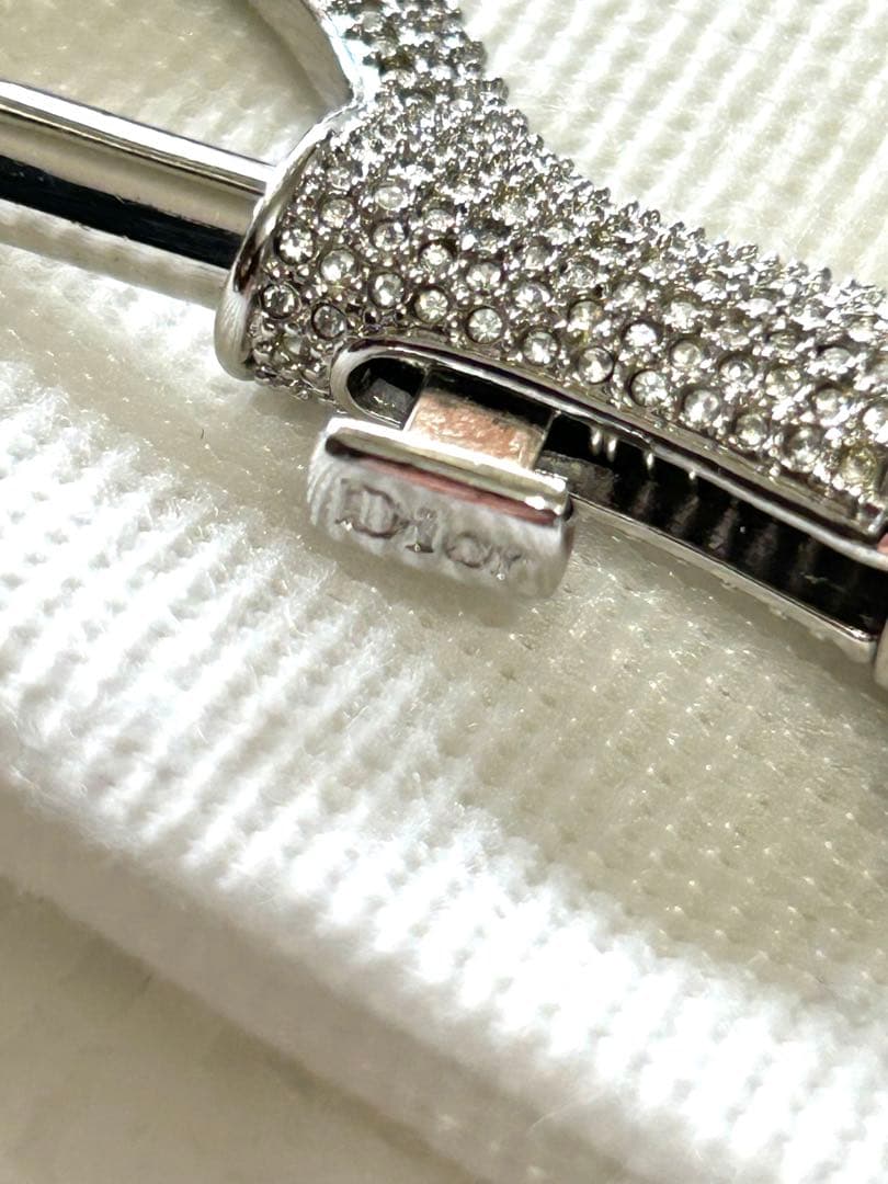 d*7様 Christian Dior ホワイト　チェーンベルト