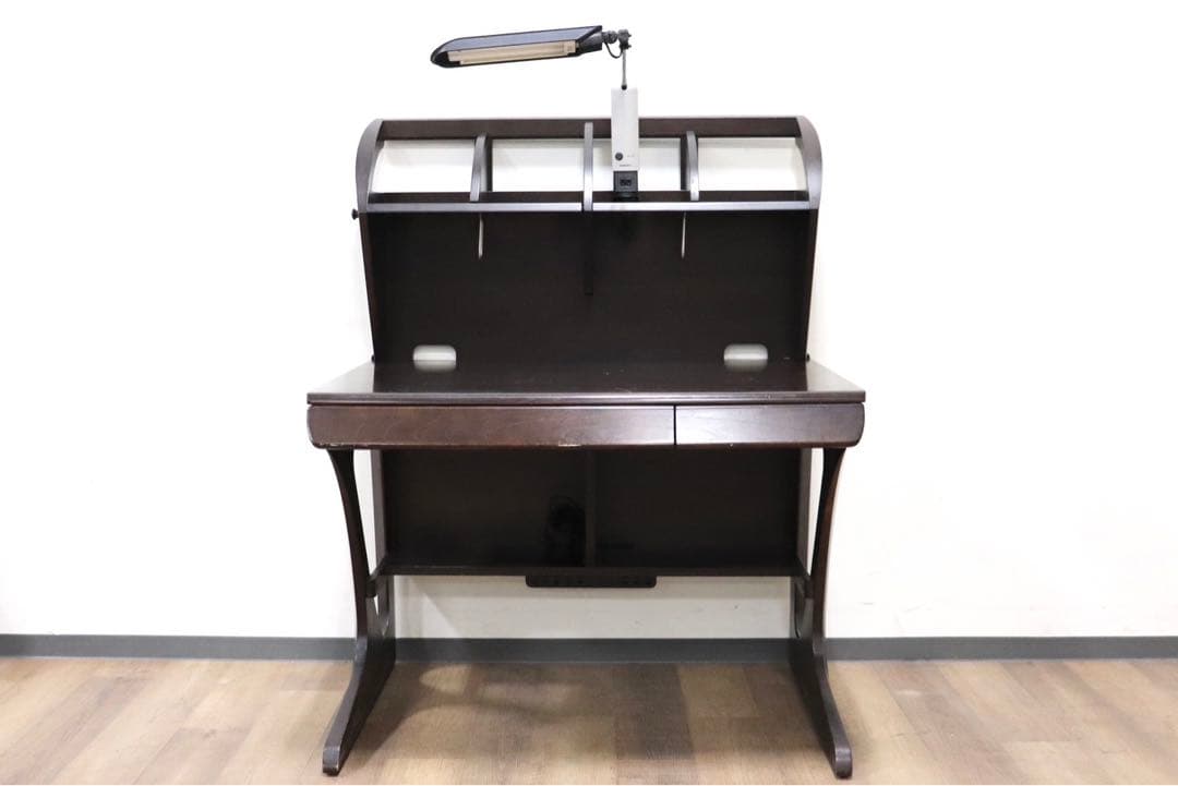 GMGK47○karimoku / カリモク ダークブラウン 学習机 勉強机 デ