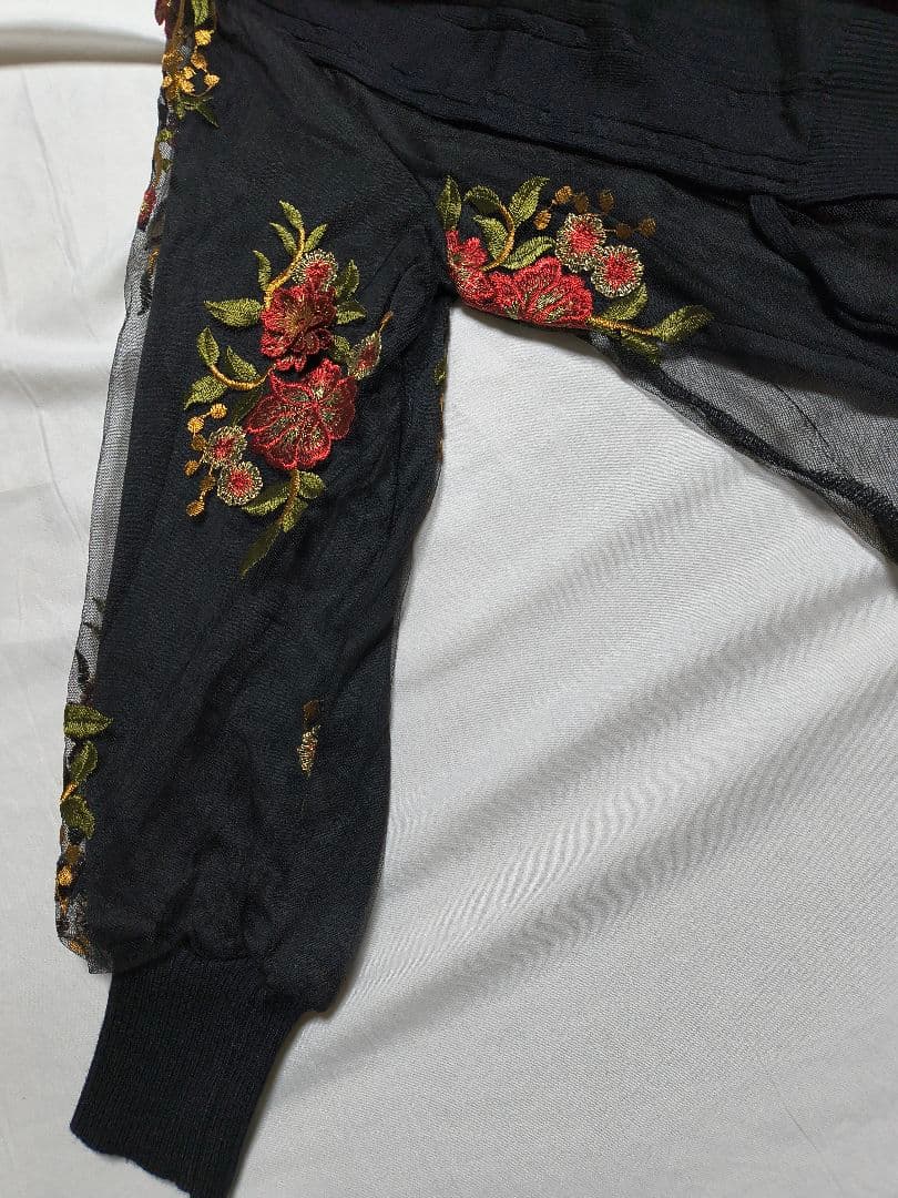 即購入歓迎☆ cawaii French pave 完売品 花刺繍ワンピース