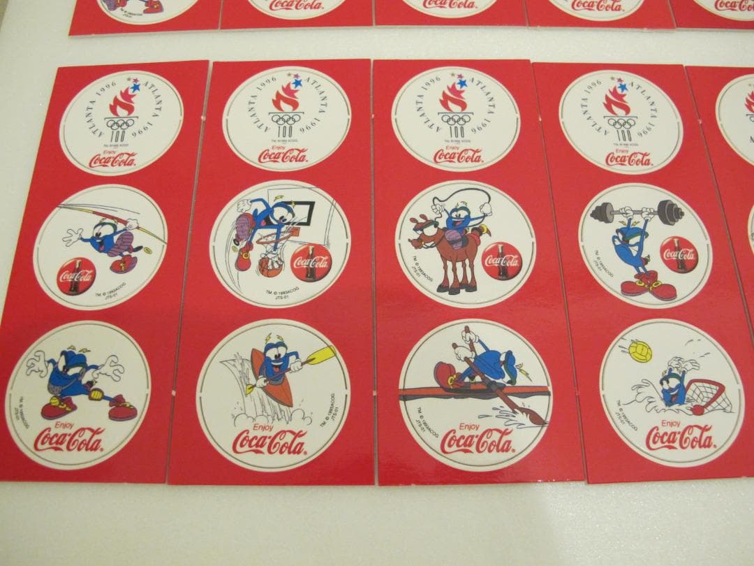 【コカ・コーラ】★非売品　1996年アトランタオリンピック ポグ　全36種類