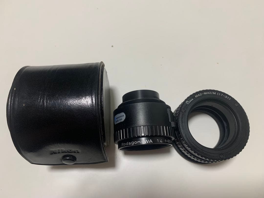 Rodenstock Rodagon-WA 80mm F4+M42 ヘリコイド