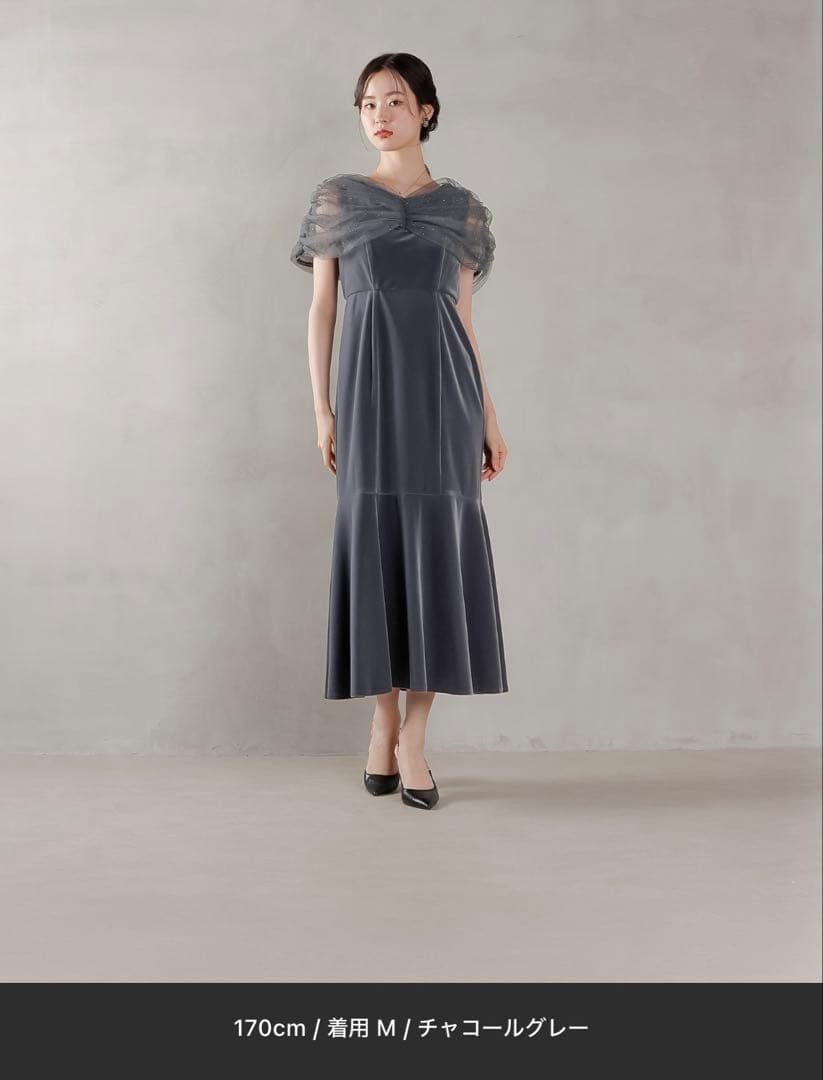 kana/ドレス/ベロア/オケージョン/マーメイドドレス