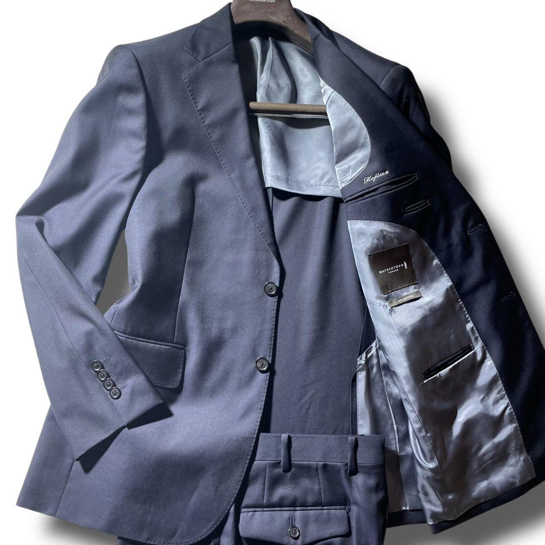 マッキントッシュロンドン OX BRIDGE スーツ セットアップ M 紺色