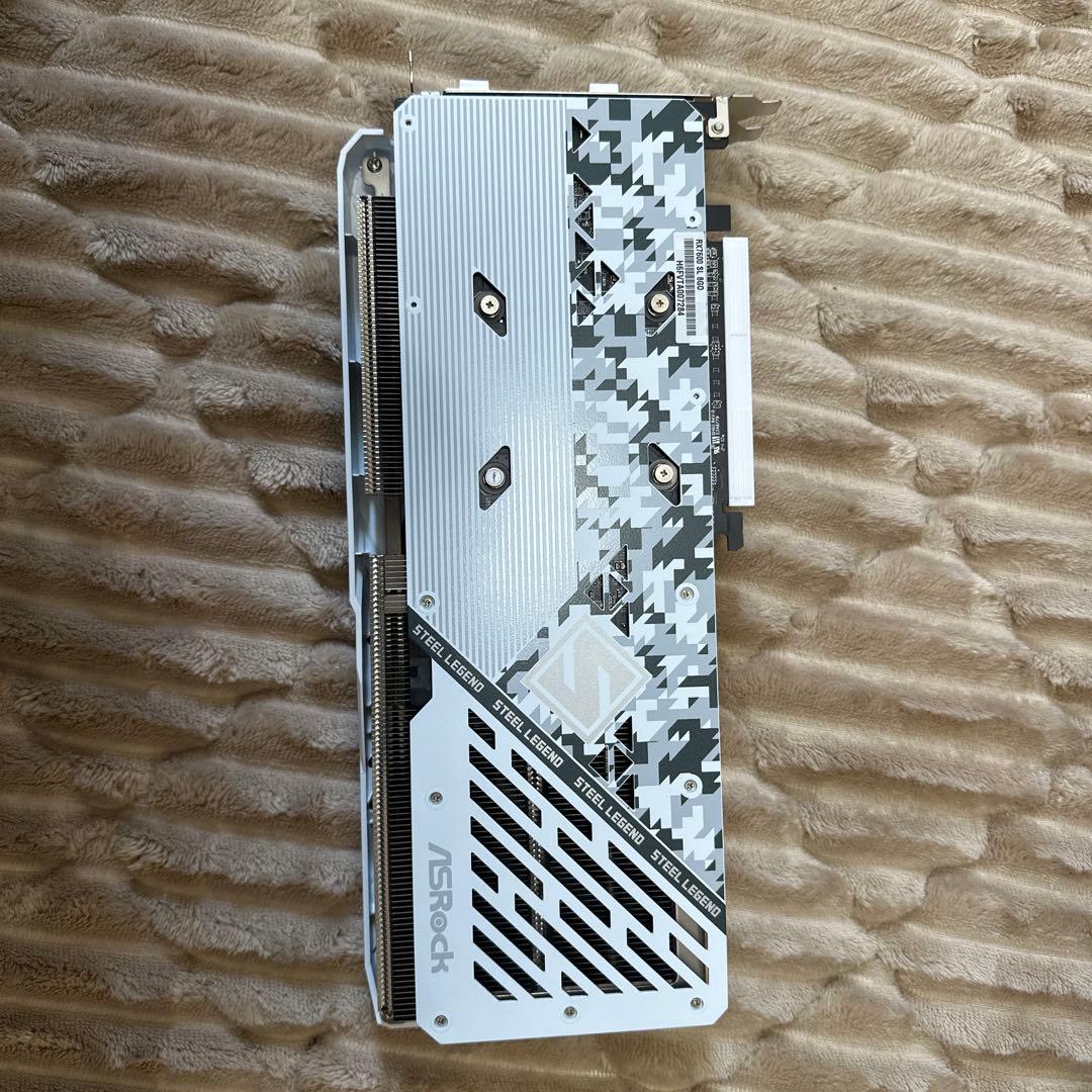 グラフィックボード・グラボ・ビデオカード ASRock RX7600 STEEL LEGEND
