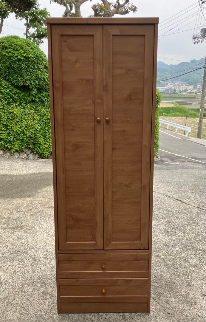 ワードローブ ライトブラウン