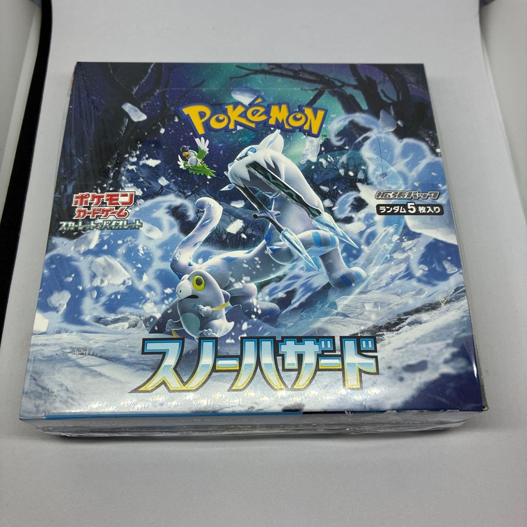 k*c様 ポケモンカードゲーム スノーハザード シュリンク付き 未開封 1BOX