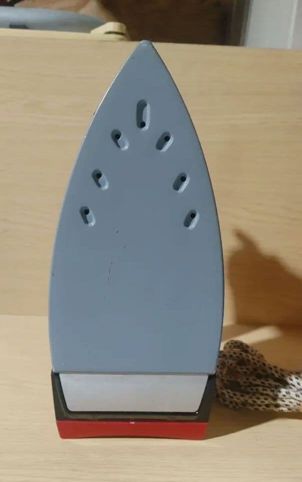 昭和レア物　ナショナル　NJ-10Cアイロンケース　東芝アイロンTA-610S