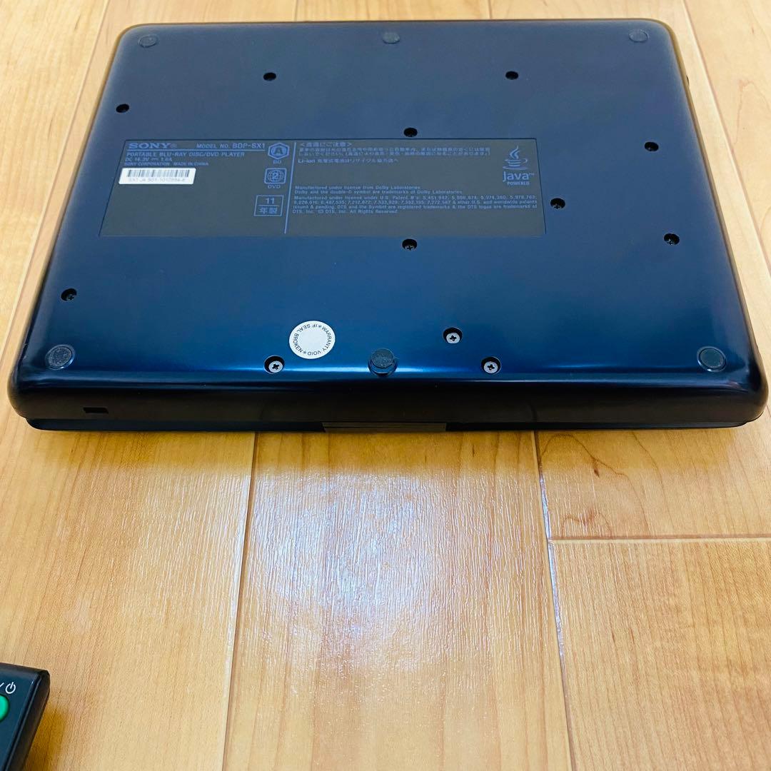ほぼ未使用品✨SONY ソニー BDP-SX1 ブルーレイ ポータブルプレーヤー