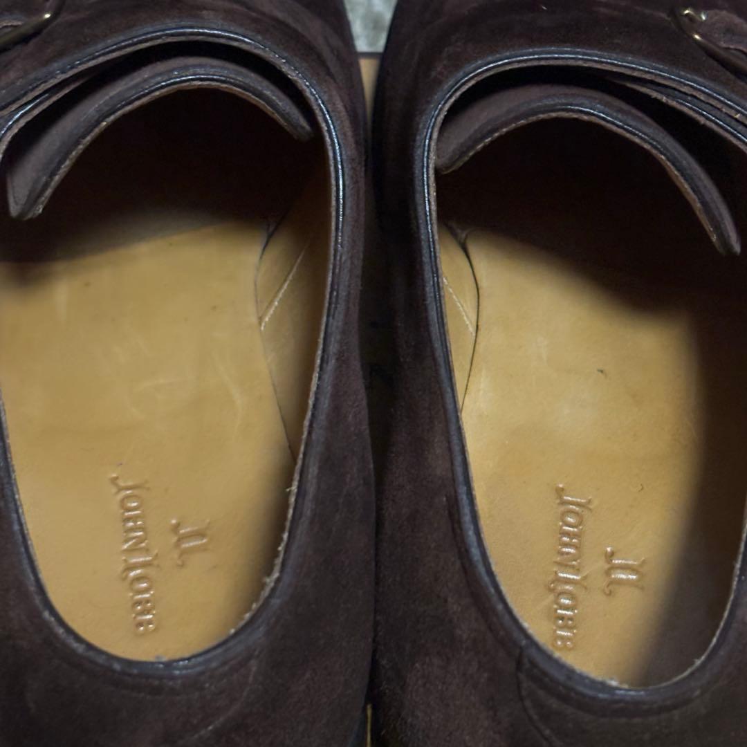 h*o様 美品✨JOHN LOBB スエードWILLIAM6.5E 8797ラス