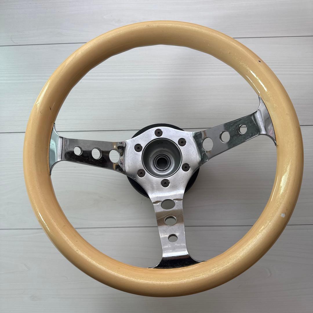 3スポーク ステアリング ハンドル 本体 ムーンアイズ