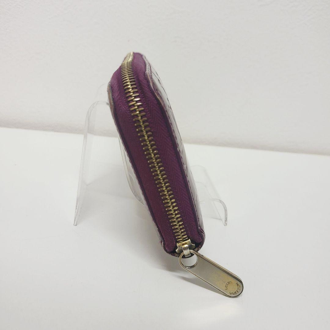 ジ*ジ様 ルイヴィトン ヴェルニ ジッピーウォレット 長財布 アマラント