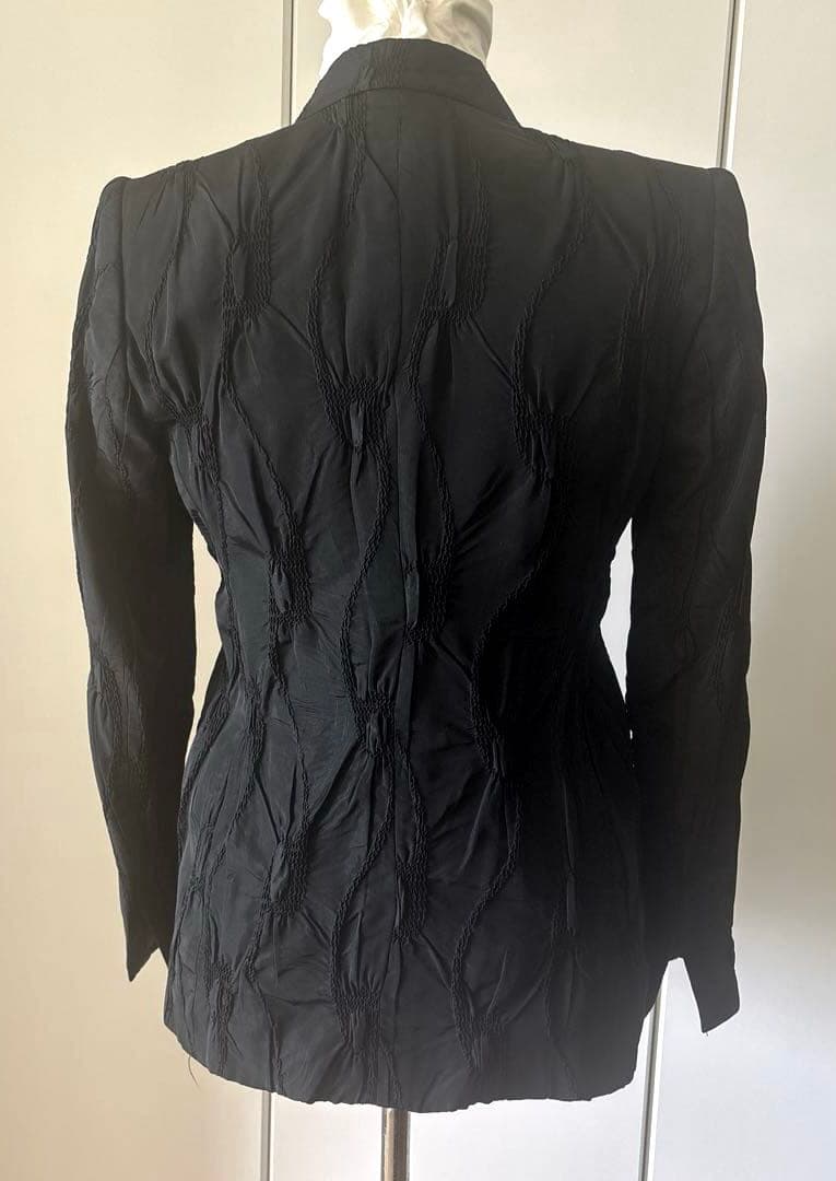 MASATOMO マサトモ　テイラードジャケット　黒