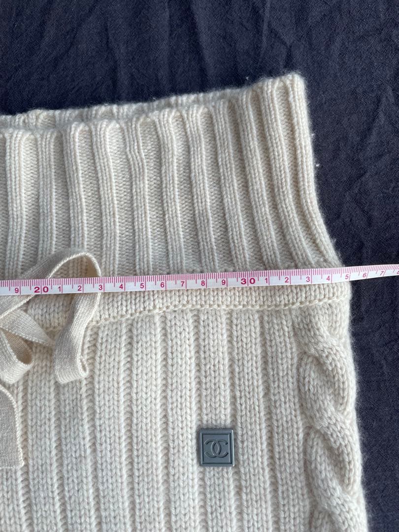 CHANELカシミヤパンツ