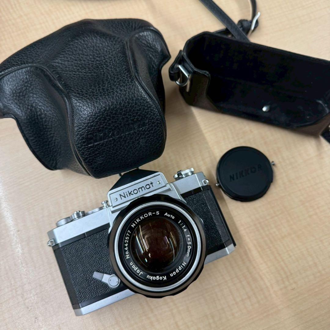 Nikomat フィルム一眼レフカメラ Nikkor-S 50mm f/1.4