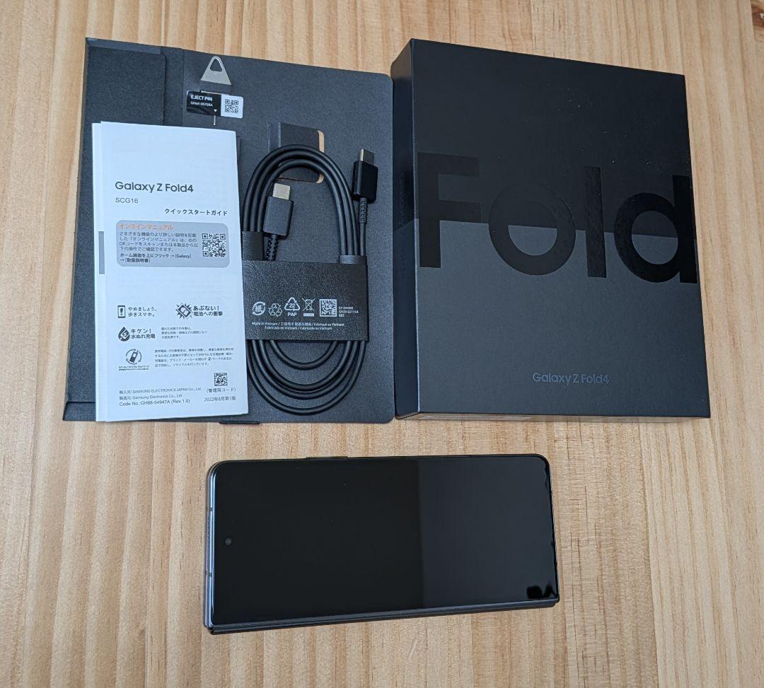 【ジャンク扱い】Galaxy Z Fold 4 グローバル版