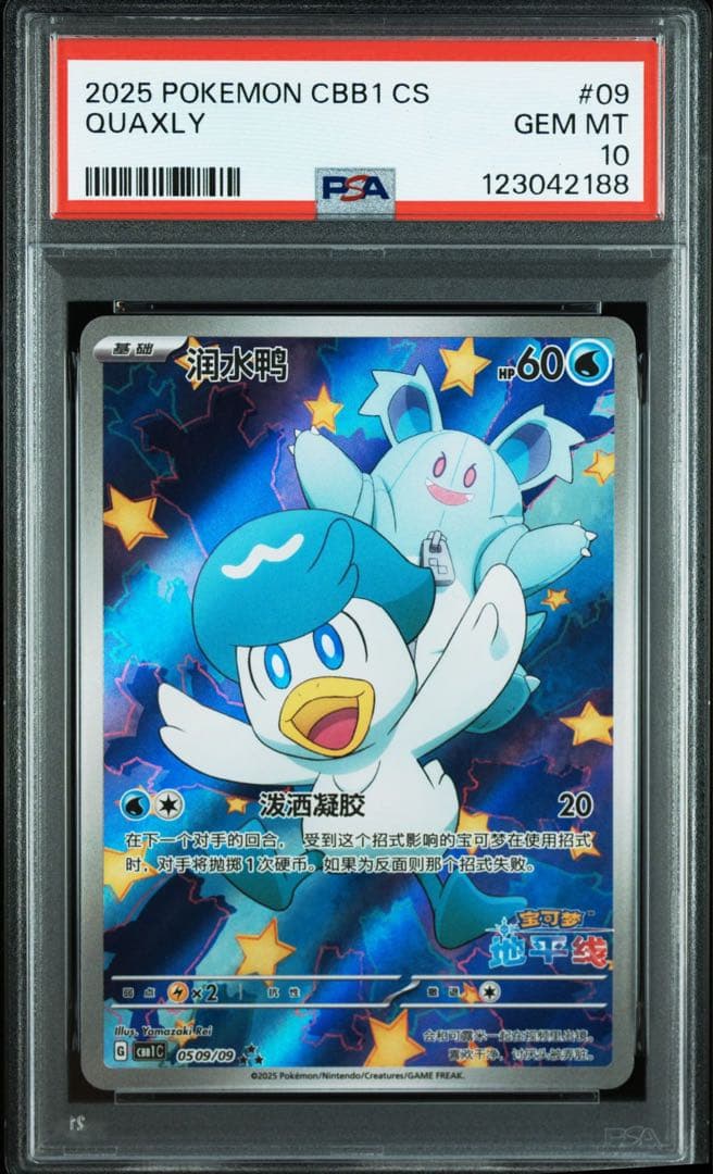 PSA10 クワッス AR CBB1 中国 海外 ジェムパック