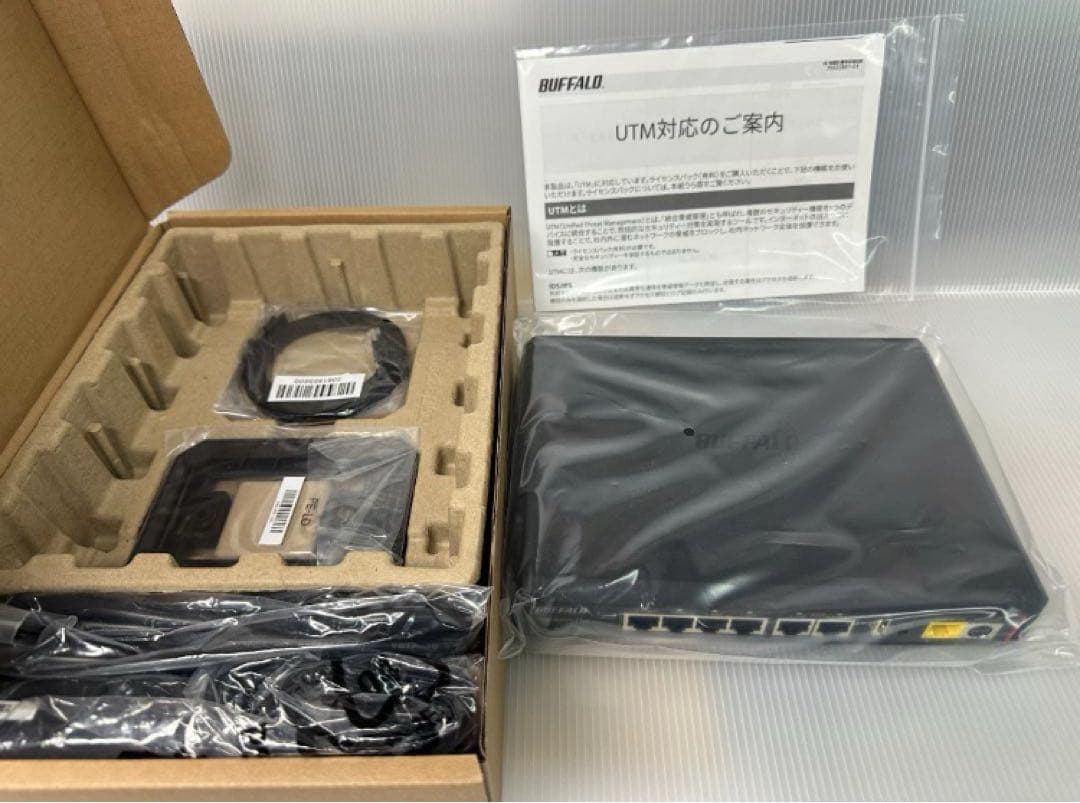 BUFFALO VR-U500X VPN対応ルーター