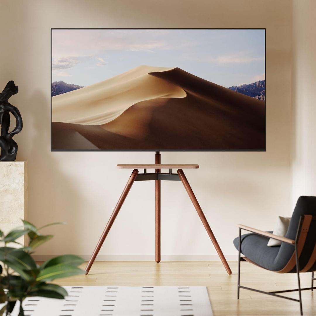 TVスタンド テレビスタンド ナチュラル 三脚スタンド