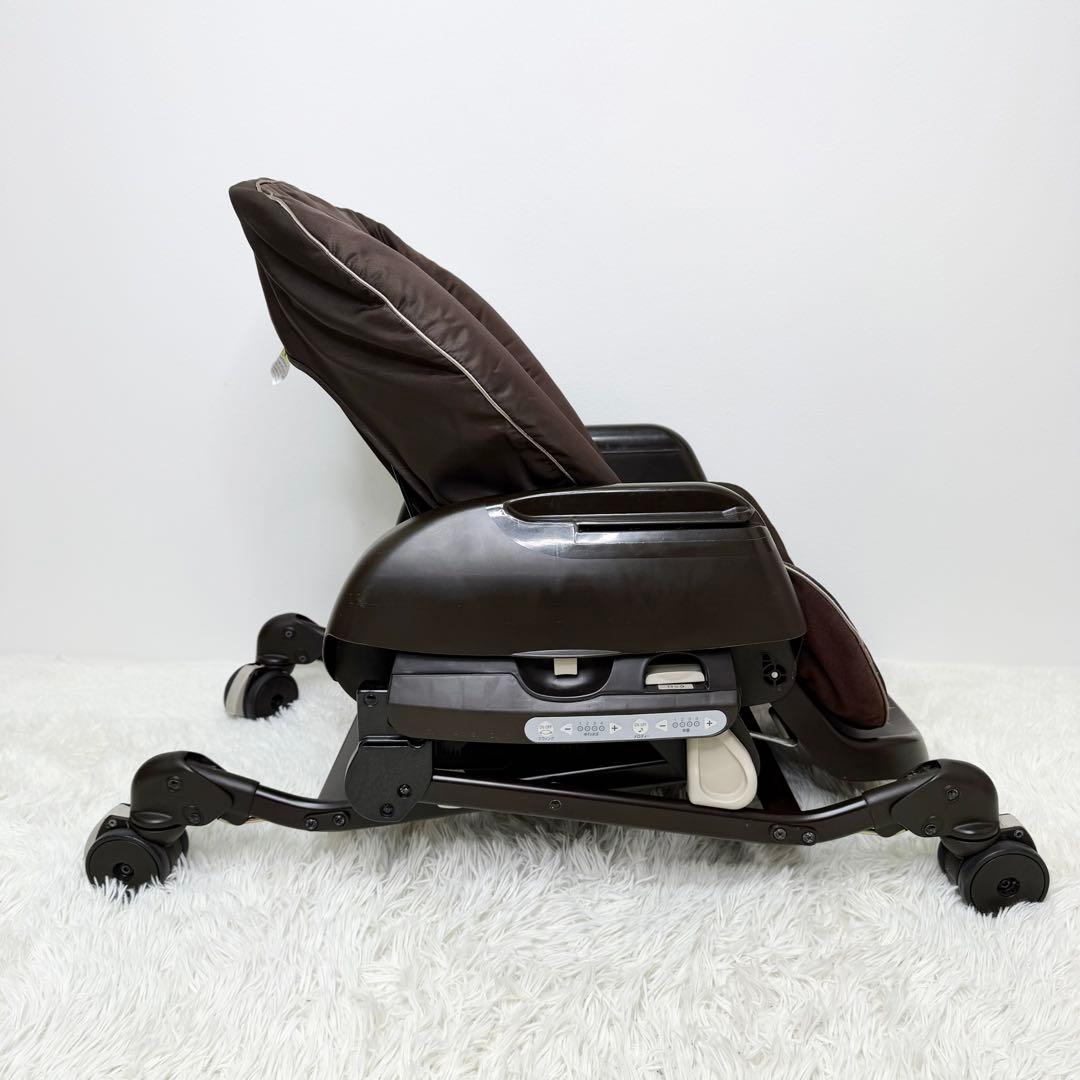 美品 Combi ネムリラAT BEDi 電動 ハイローチェア オートスイング