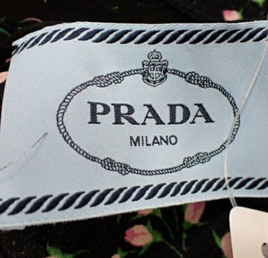 PRADA プラダ ワンピース 花柄デザイン パーティー デート 38