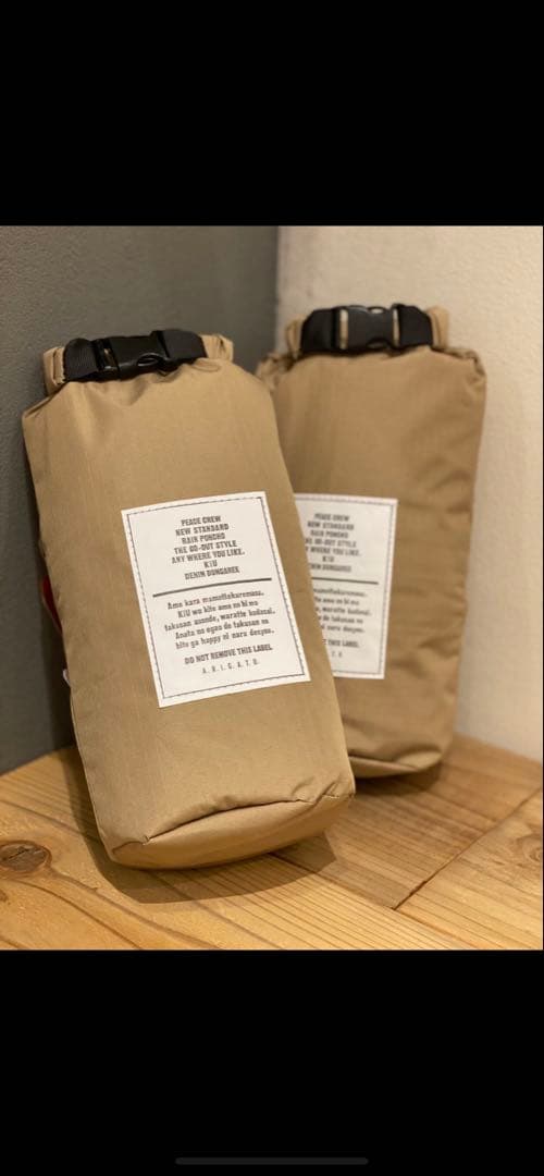 【新品未使用品】タグ付き M size レインコート