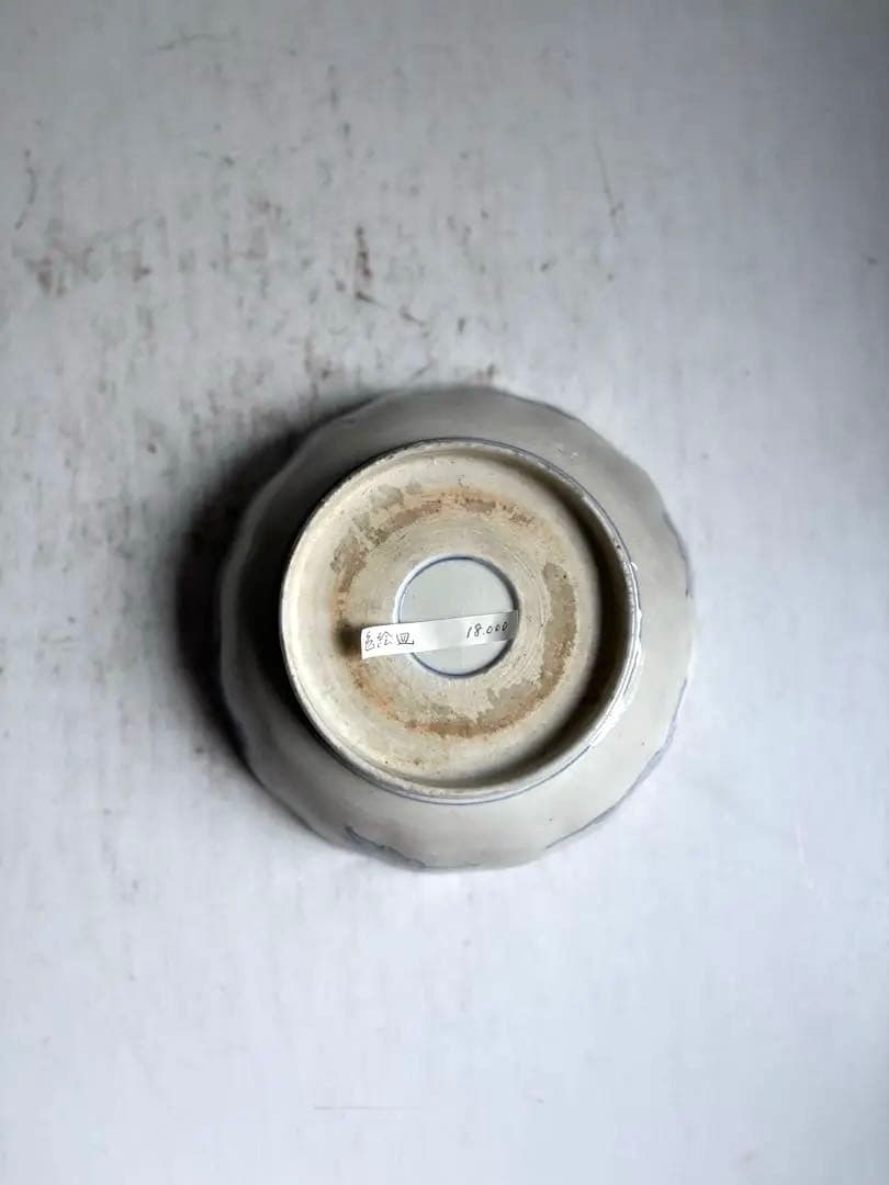 696 骨董 アンティーク 古伊万里 染付 豪華絢爛 色絵深皿 幕末 正月準備